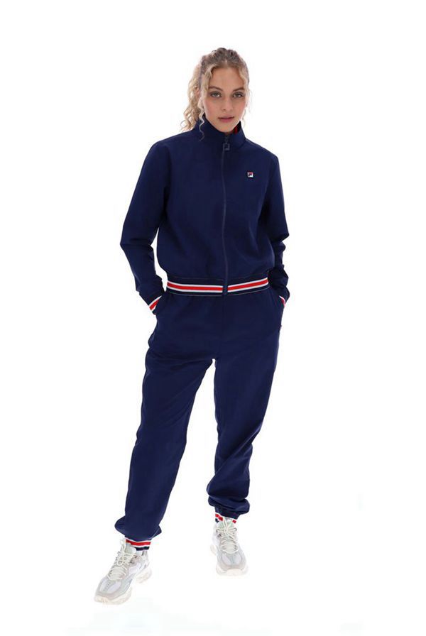 Pantalones Fila Mujer Azul Marino - Ri Jog - España 867904RPM